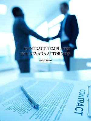 cover image of Contract Templates for Nevada Attorneys